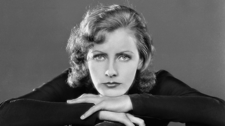 A portrait of Greta Garbo
