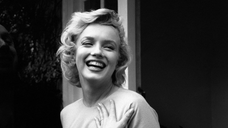 A portrait of Marilyn Monroe