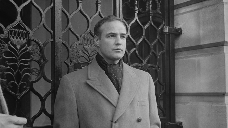 A portrait of Marlon Brando