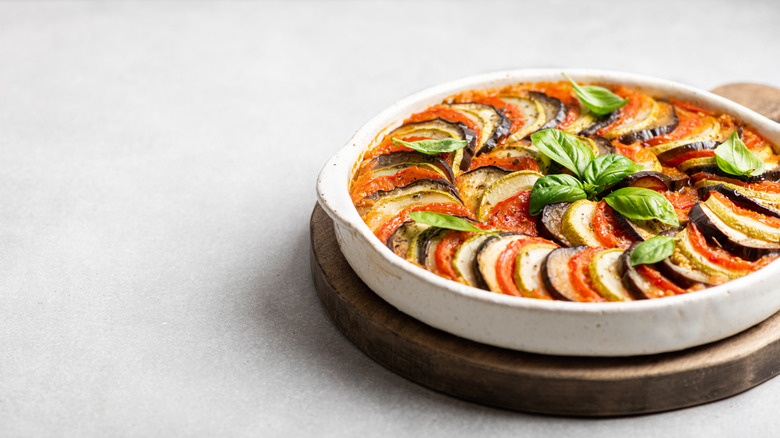 Dish of Ratatouille