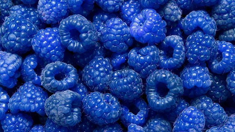 blue raspberry CGI