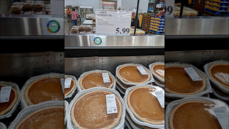 Costco pumpkin pies for $5.99