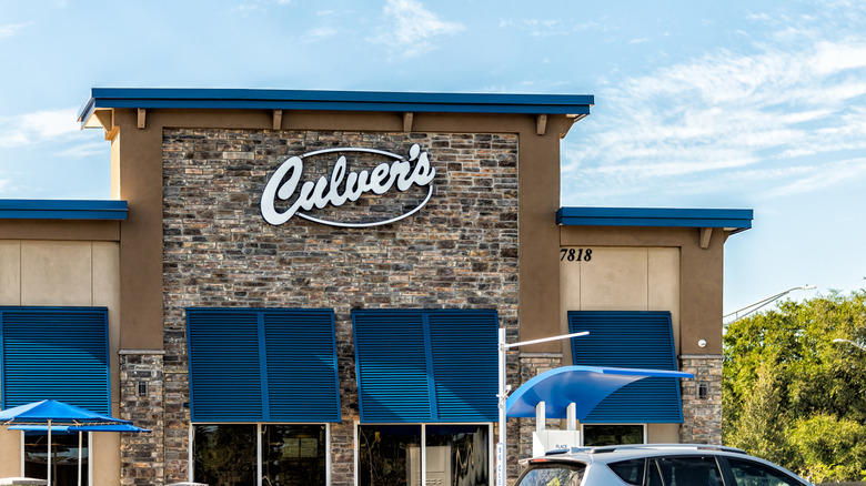 Front exterior of a Culver's restaurant