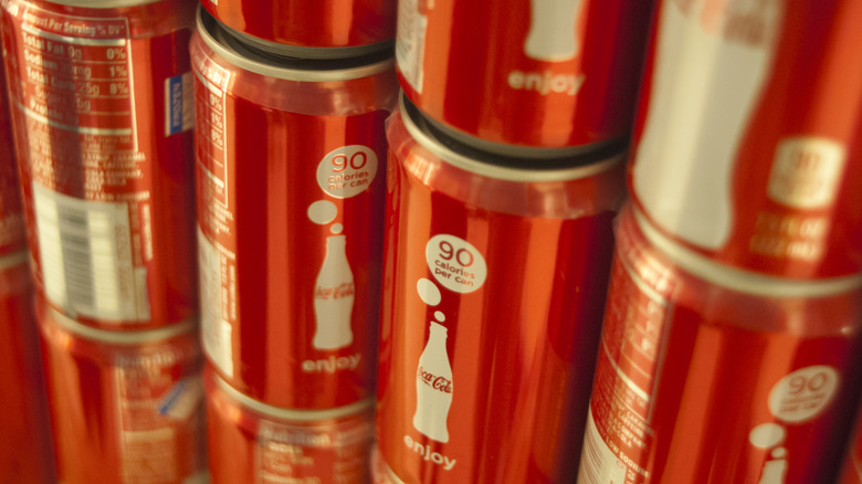Coca-cola mini cans