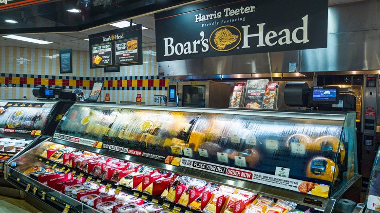 Harris Teeter deli meat counter