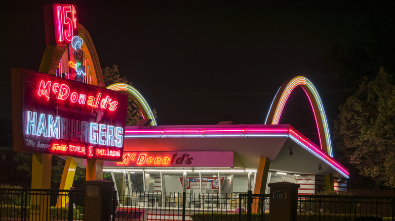 The original McDonald's restaurant in San Bernardino, now a museum
