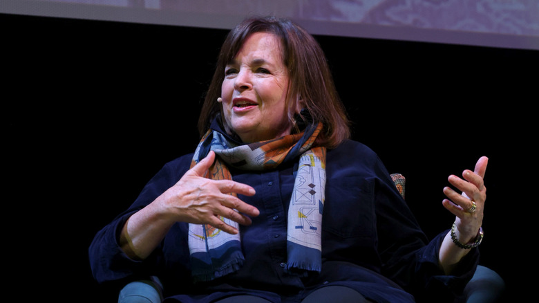Ina Garten on a panel
