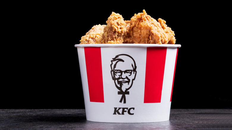 KFC chicken bucket