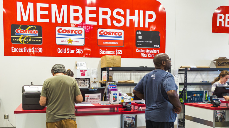 Costco membership department