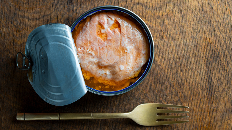 Can of salmon