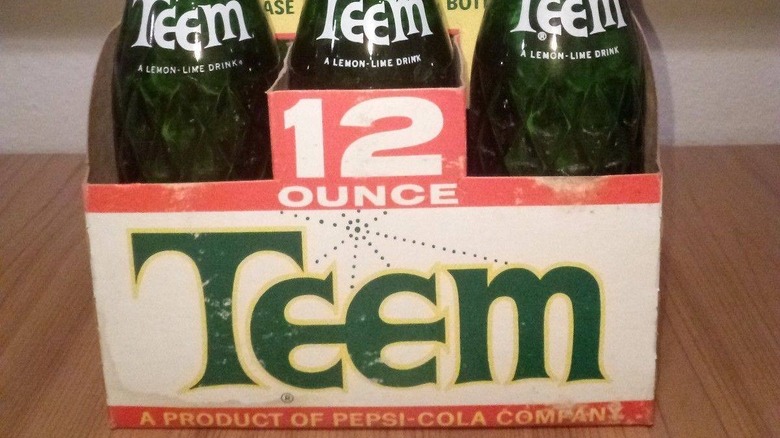 Teem soda six pack