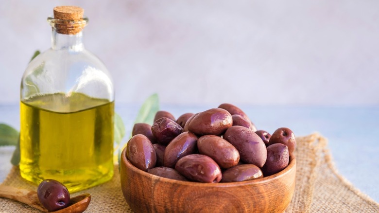 Bowl of Kalamata Olives