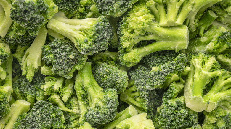 frozen broccoli florets