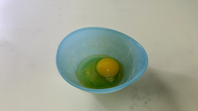 Egg in a bowl