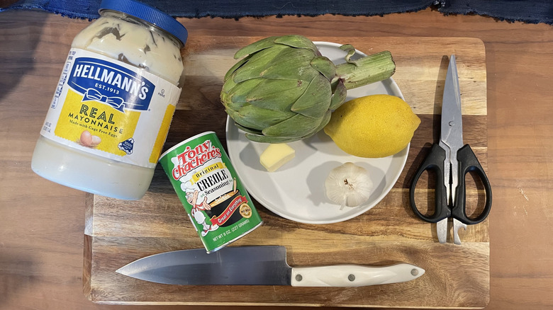 Various ingredients and tools