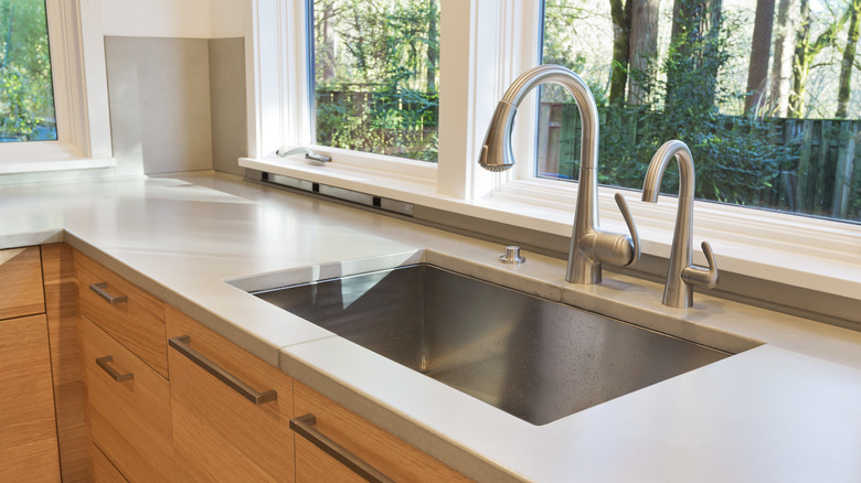 new undermount kitchen sink and faucet