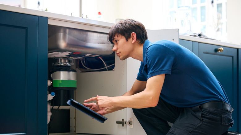 personal installing garbage disposal under sink