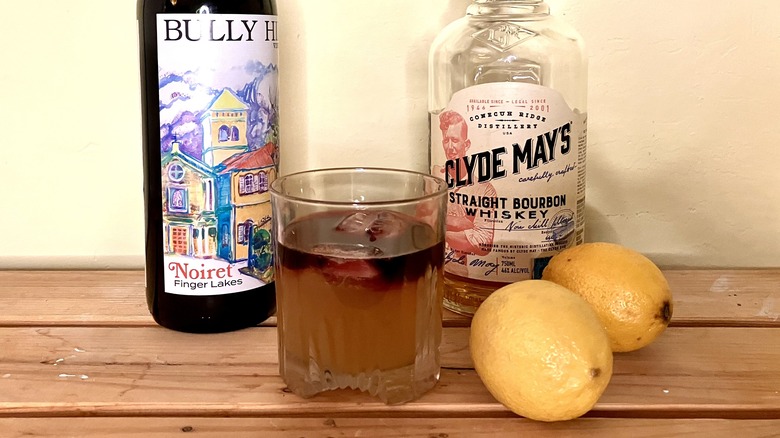 New York Sour and ingredients