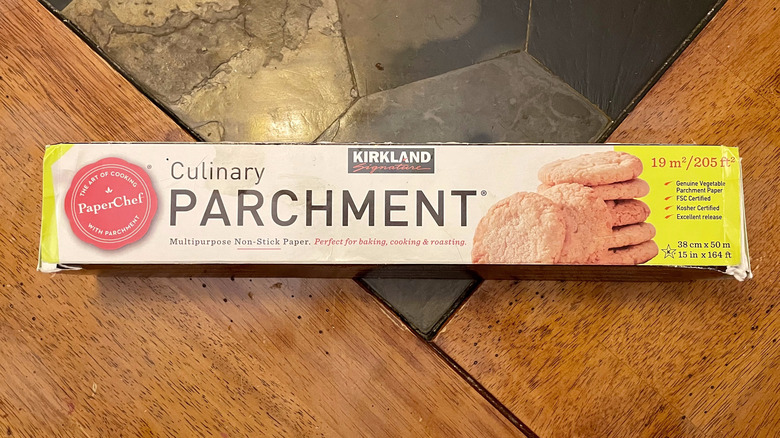 Box of parchment paper