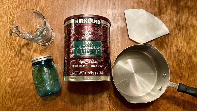 Tools to make coffee