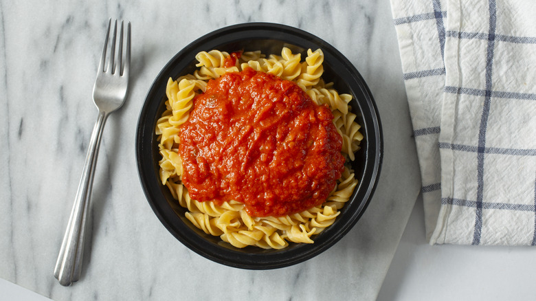 Dried oregano in a bowl