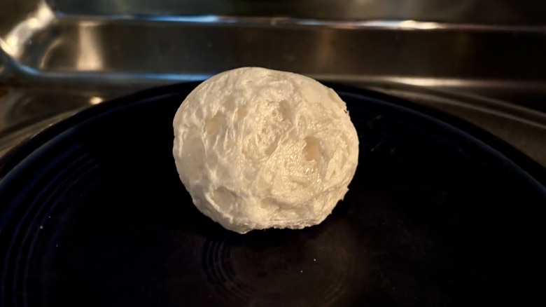 Blown up marshmallow