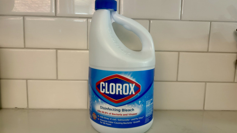 bottle of bleach