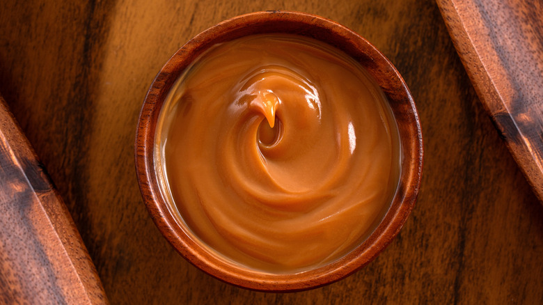Bowl of dulce de leche