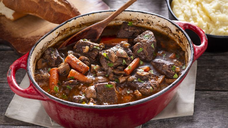Beef stew with potatoes