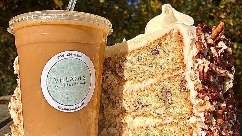 coffee and Italian Cream Cake from Villanis