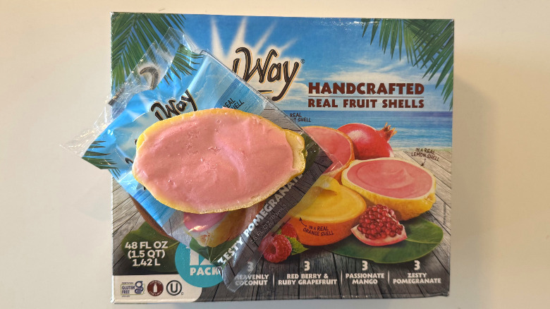 Island Way Sorbet, Tangy Lemon flavored sorbet