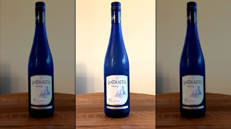 Bottle of Landkastel Riesling from Aldi
