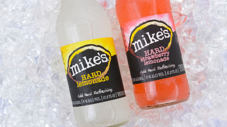Original and Strawberry flavors of Mike's Hard Lemonade