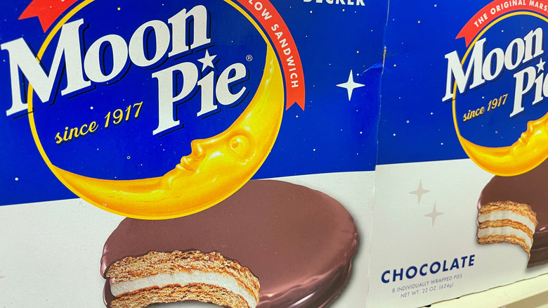 Two boxes of moon pie