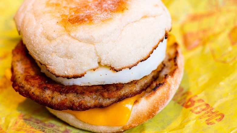 sausage mcmuffin