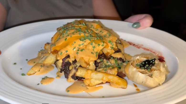 a hanger steak animal style from High Steaks in Las Vegas