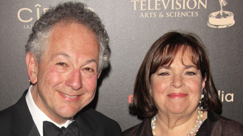 Ina Garten and Jeffrey Garten smiling