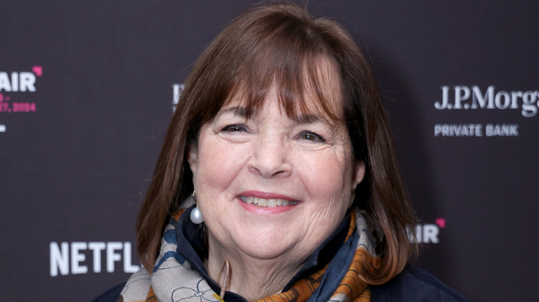 Celebrity chef Ina Garten smiling at an event.