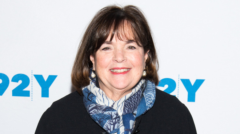 Ina Garten smiling against white background