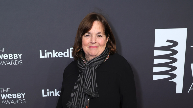 Ina Garten headshot on dark background
