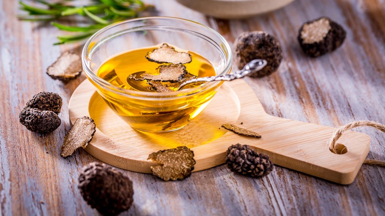 Truffles and truffle oil