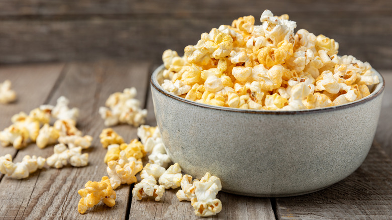 bowl of popcorn