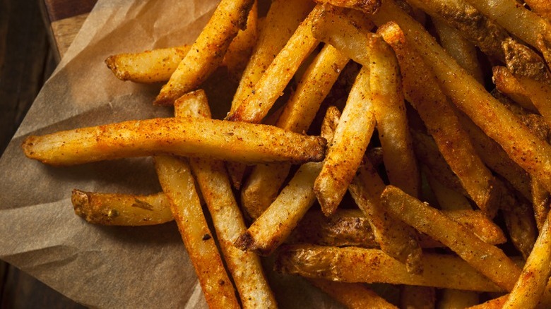 Spicy seasoned fries