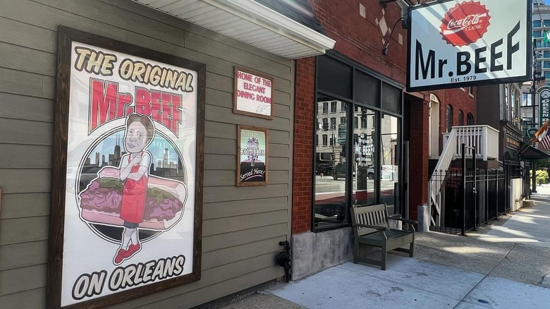 Mr. Beef located on North Orleans in the River North neighborhood