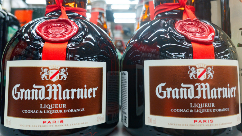 Grand Marnier bottles