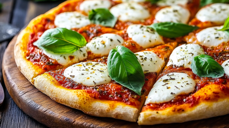 Margherita pizza