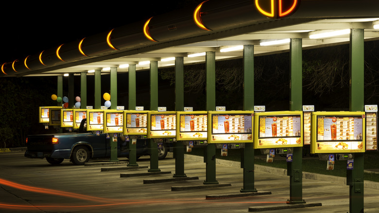 exterior of a sonic drive-in