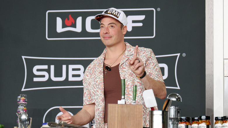 Jeff Mauro during the SOBEWFF 2025 at the Grand Tasting Village in Miami Beach, FL.