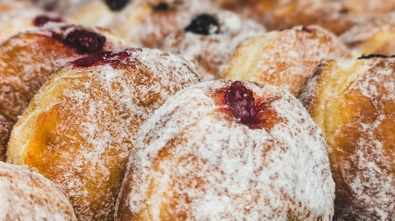 a box of jelly doughnuts