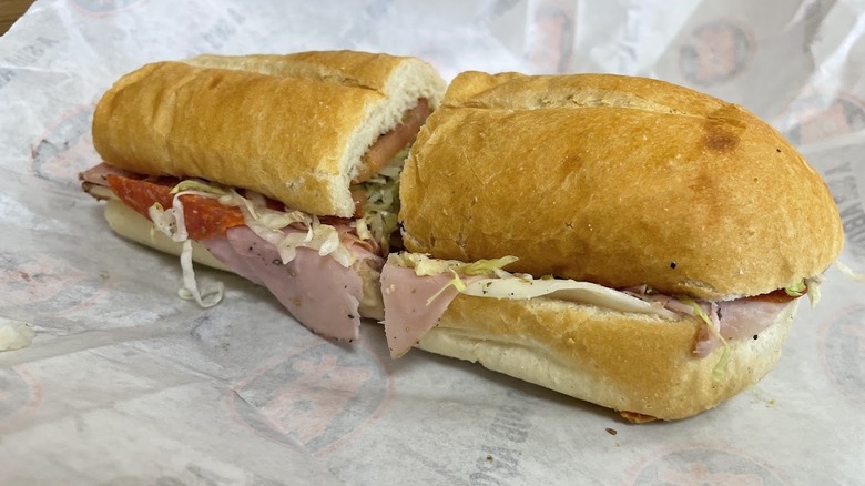 An Italian sub from Jersey Mike's